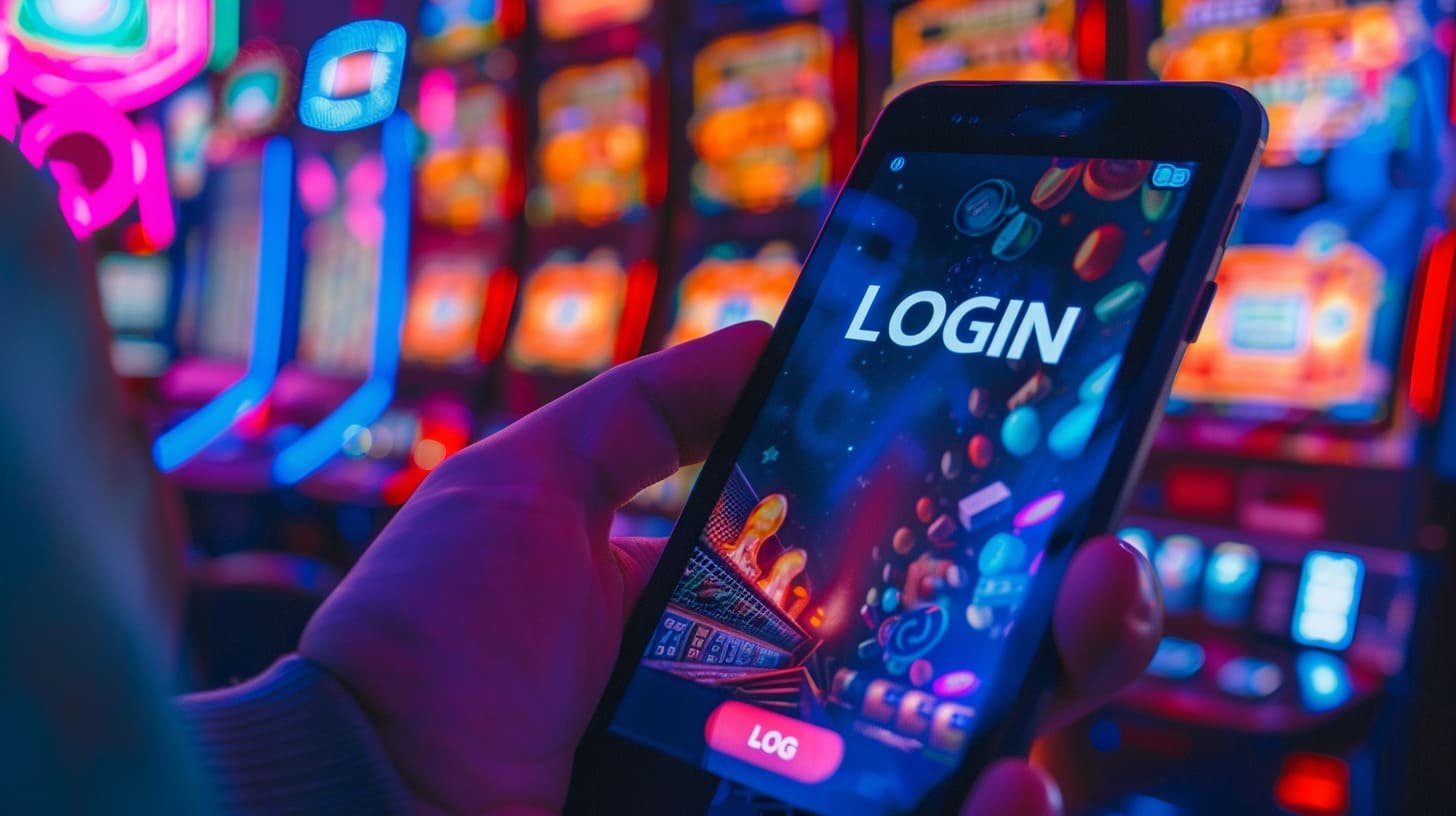 u888 abcvip slots section showing video slot reels on mobile phone